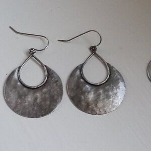 Gorgeous Silpada Crescent- Shaped Drop Sterling Silver Earrings